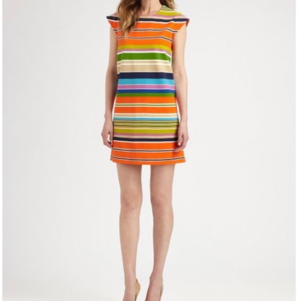 Kate Spade Multi- Colored Womens Stripe 4 Dress